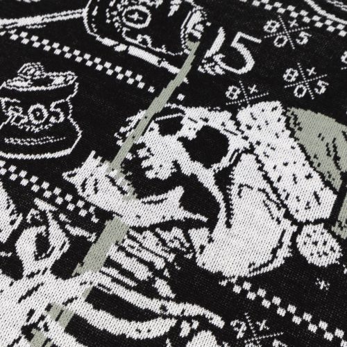 805 Can Skeleton Holiday Sweater 2